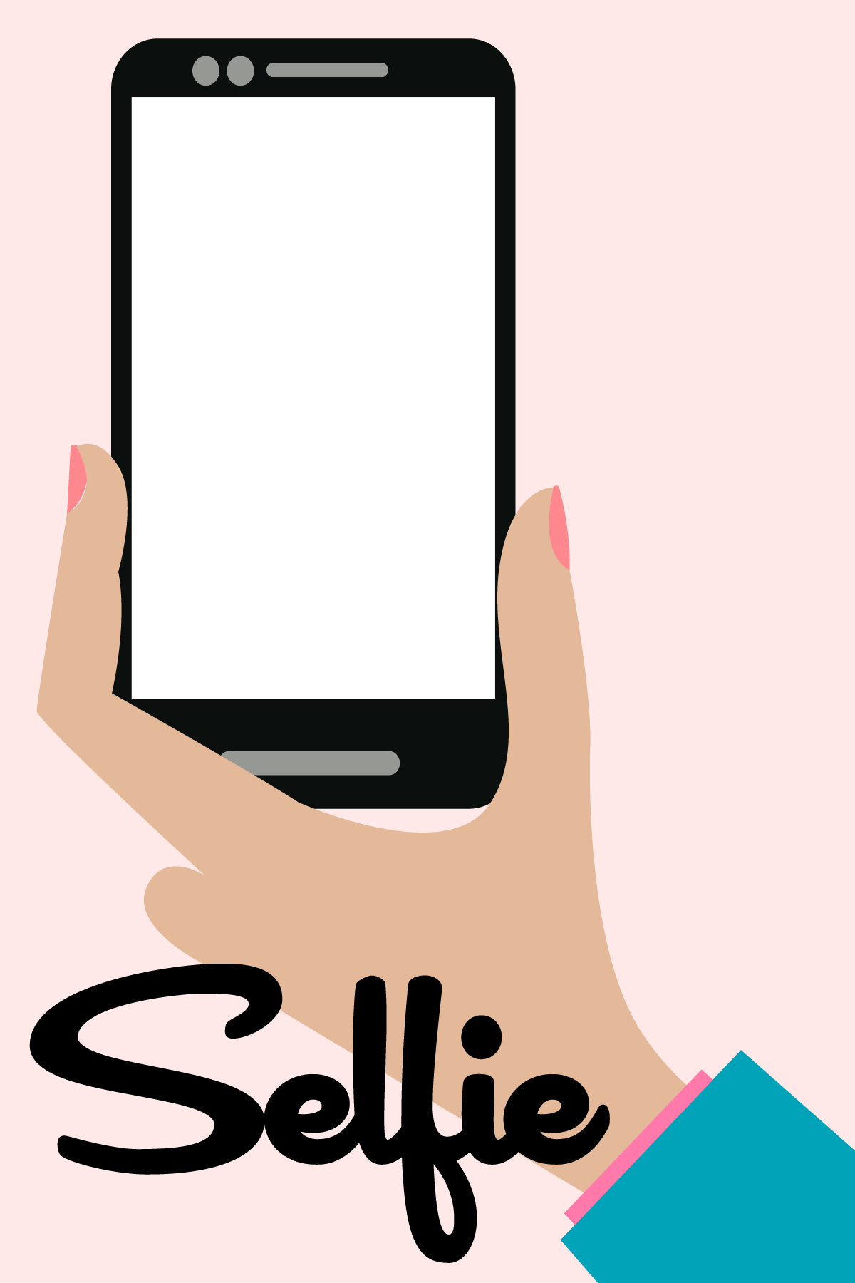 Selfie Cards For Project Life - Selfie Text Png (1200x1800)