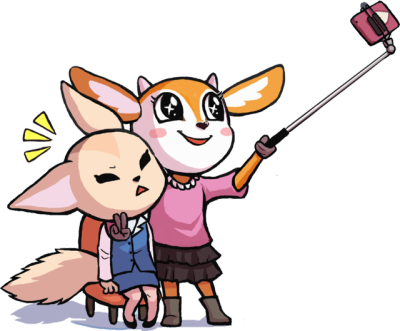 Have Some Transparent Coworkers Fenneko Is Displeased - Cartoon (400x331)