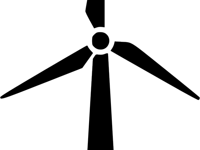 Wind Turbine Clipart Icon - Wind Turbine Icon Png (640x480)