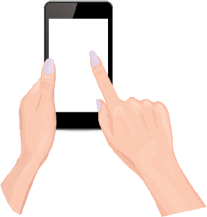 Selfie Clipart Hand - Smartphone (399x399)