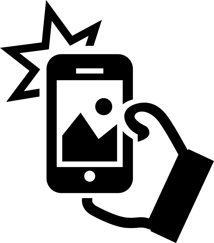 Selfie Png - Selfie Clipart Black And White (866x980)