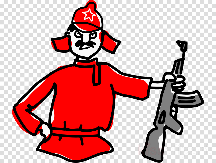 Red Army Soldier Png Clipart Soldier Clip Art - Usa Map Transparent Background (900x680)