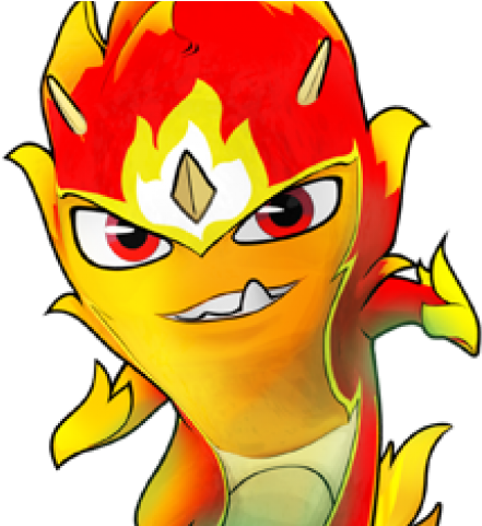 Elemental Clipart Fire - Slugterra Slugs Fire Elemental (640x480)
