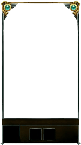 Shears Clipart Border - Diamond Border Lol 2018 (268x474)