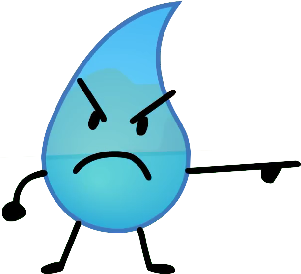 Image In Png Battle For Dream Island - Bfb Teardrop (617x563)