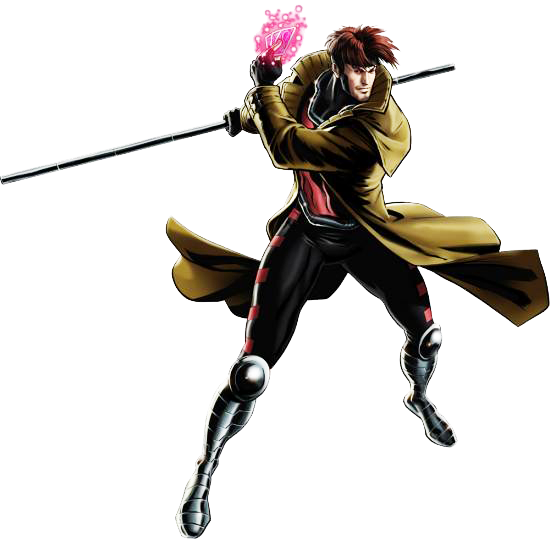 Gambit Clipart - - Gambit X Men (550x539)