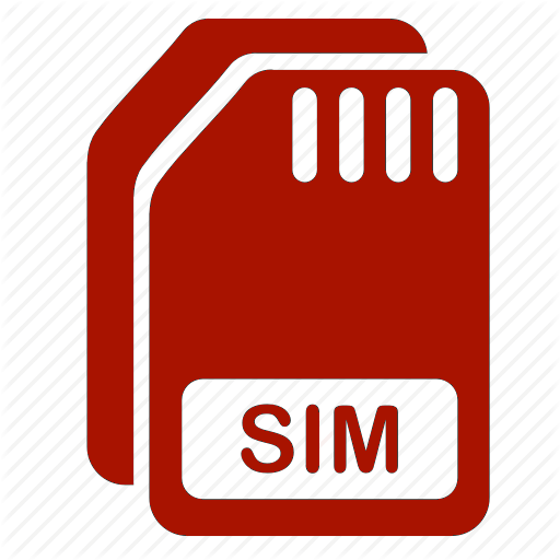 Recreational Weekend Activities - Sim Card Icon Png (512x512)