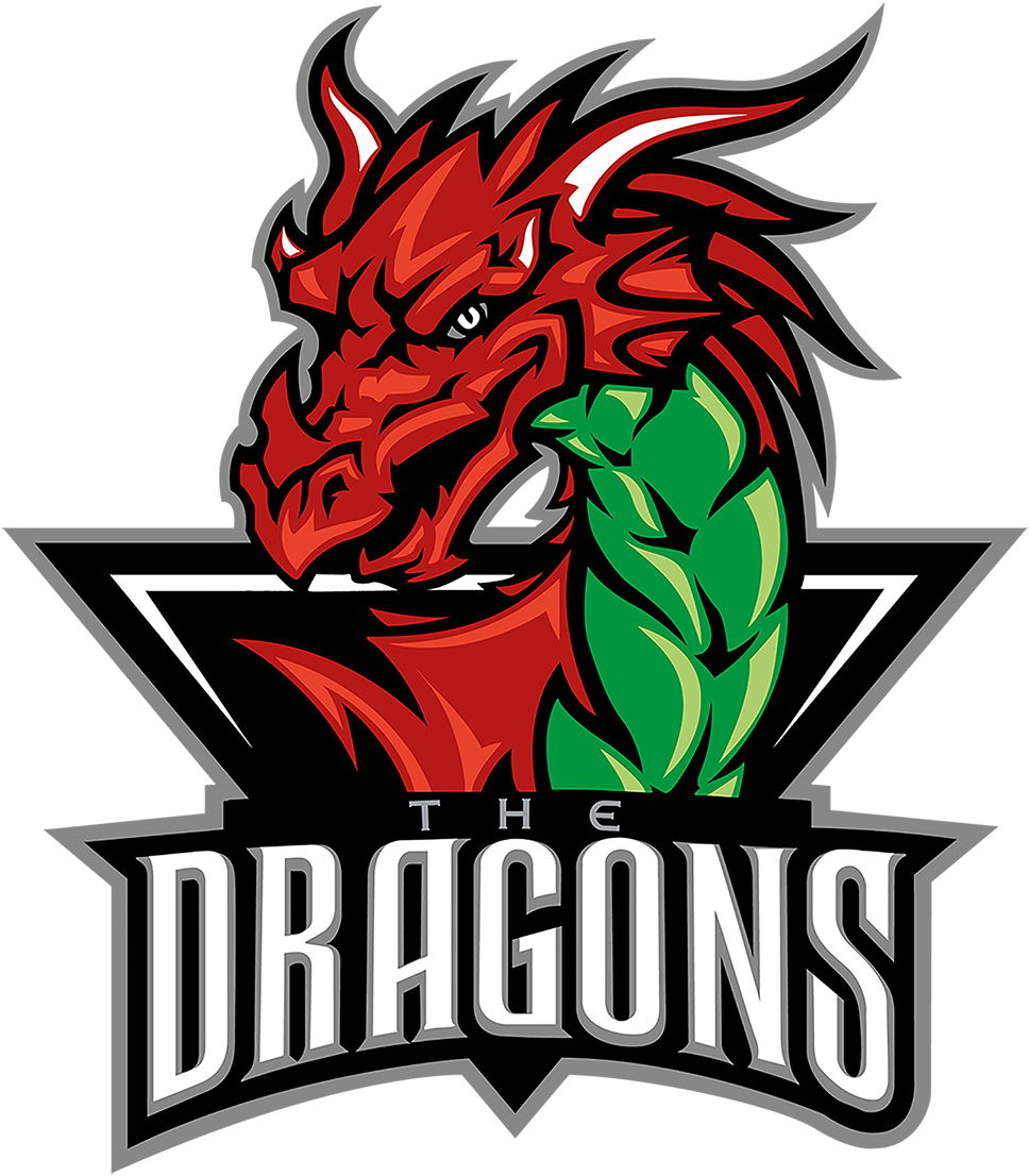 Dungeons Amp Dragons Clipart Logo - Vancouver Dragons (1024x1196)