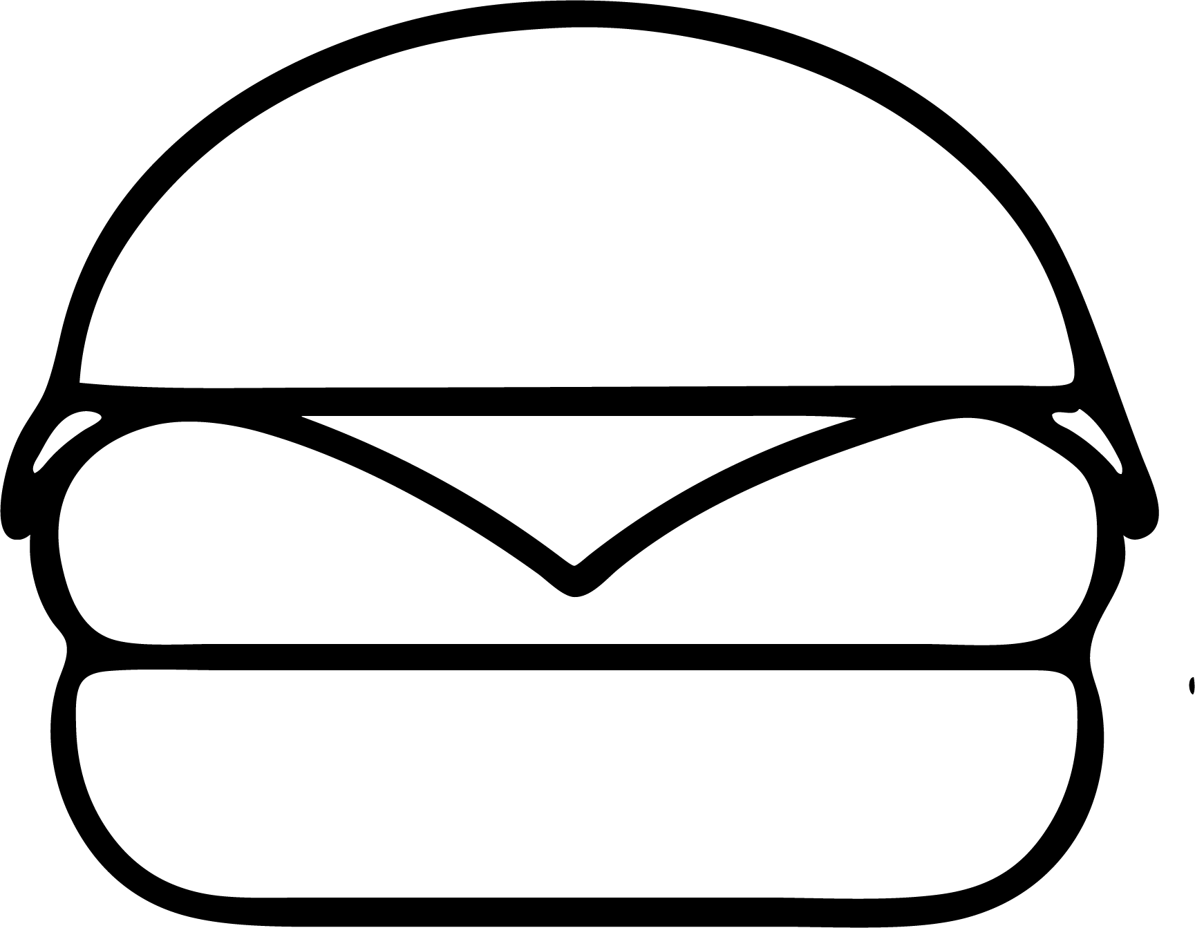 Bus - Line Art (1729x1343)