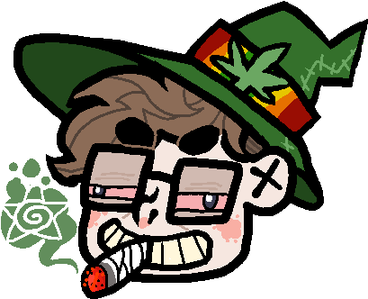 Some Emojis I've Made For Some Discord Channels I'm - Discord Weed Emoji (410x346)