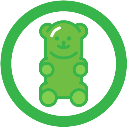 Marijuana Edibles - Gummi Icon (432x432)