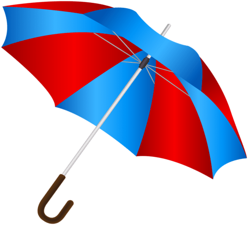 Free Png Download Blue Red Umbrella Clipart Png Photo - Umbrella (850x773)