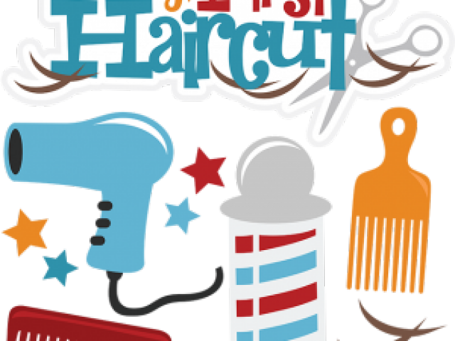 Haircut Clipart - First Haircut Png (640x480)