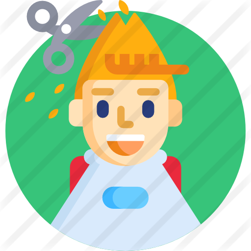 Haircut Free Icon - Cartoon (512x512)