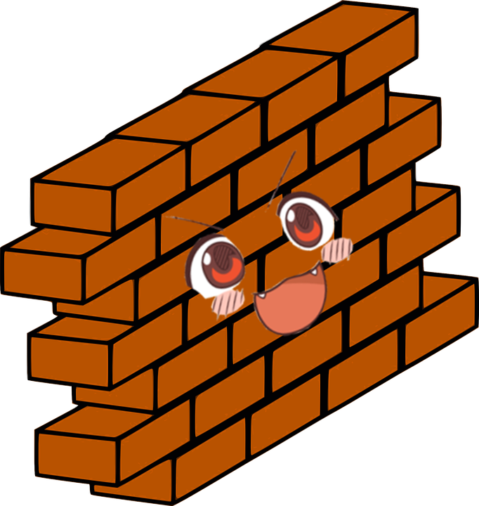 Post - Brick Wall Clipart (682x720)