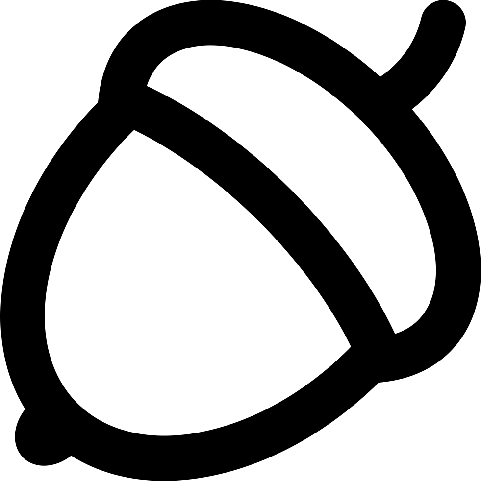 Hazelnut Seed Svg Png Icon Free Download - Hazelnuts Icon (981x982)