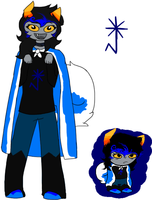 Homestuck Oc Canity Lupola By Notoriousdogfight On - Homestuck Oc Canity Lupola By Notoriousdogfight On (567x677)