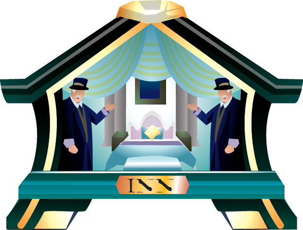 Inn Clipart Noticeboard - Illustration (624x473)