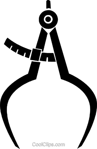 Caliper Royalty Free Vector Clip Art Illustration - Caliper Royalty Free Vector Clip Art Illustration (312x480)