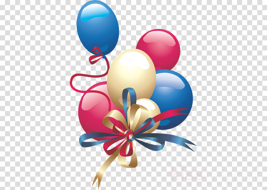 Balloon Birthday Party Graphics Png Clipart Free Download - Download Balon Png (900x640)