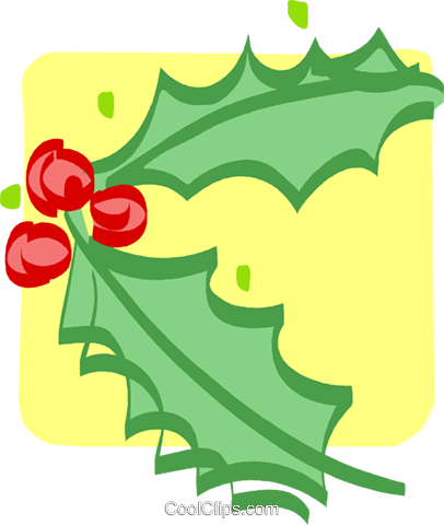 Azevinho E Hera Livre De Direitos Vetores Clip Art - Illustration (406x480)