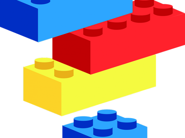 Plastic Clipart Plastic Block - Lego Clip Art (640x480)