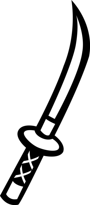 More In Same Style Group - Samurai Sword Vector Png (307x700)