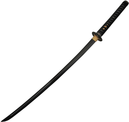 Black Blade Snake Dragon Katana - Blade And Soul Samurai Sword (415x415)