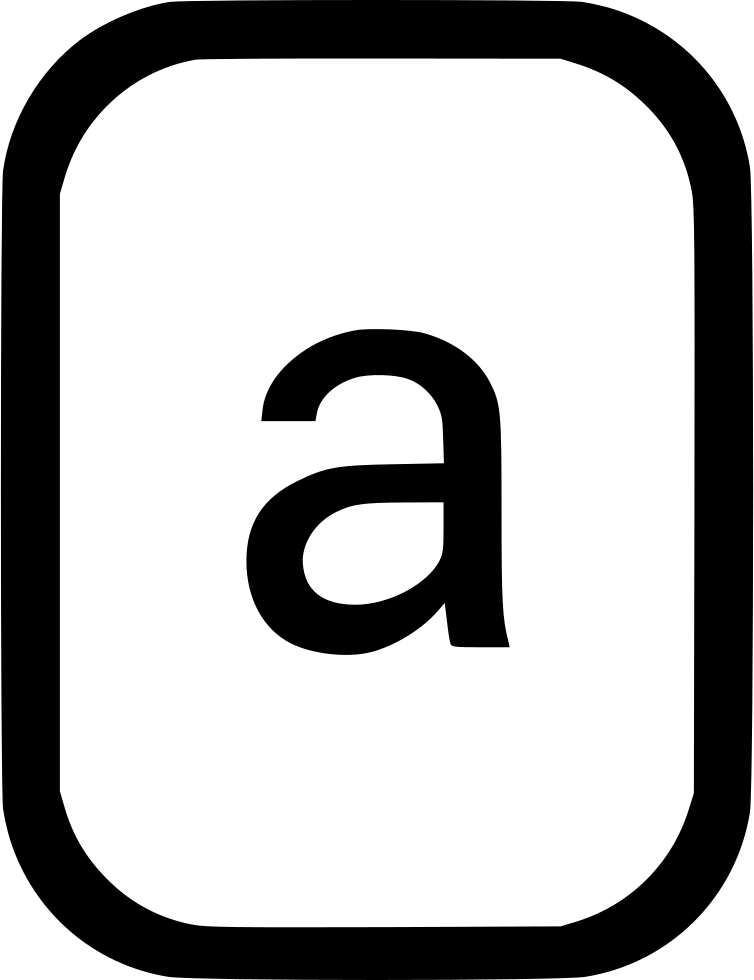 Graphic Library Lowcase Letter A Latin Svg Png Icon - Number 3 Icon (754x980)