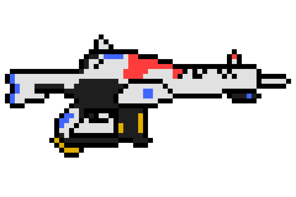 Png Transparent Stock Destiny Guns By Godofswords On - Destiny Guns Pixel Art (960x640)