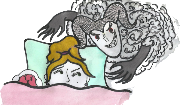 Destiny Drawing Ram - Artsy Sleep (600x366)