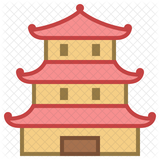 Pagoda Clipart Transparent - Icon Pagoda (512x512)