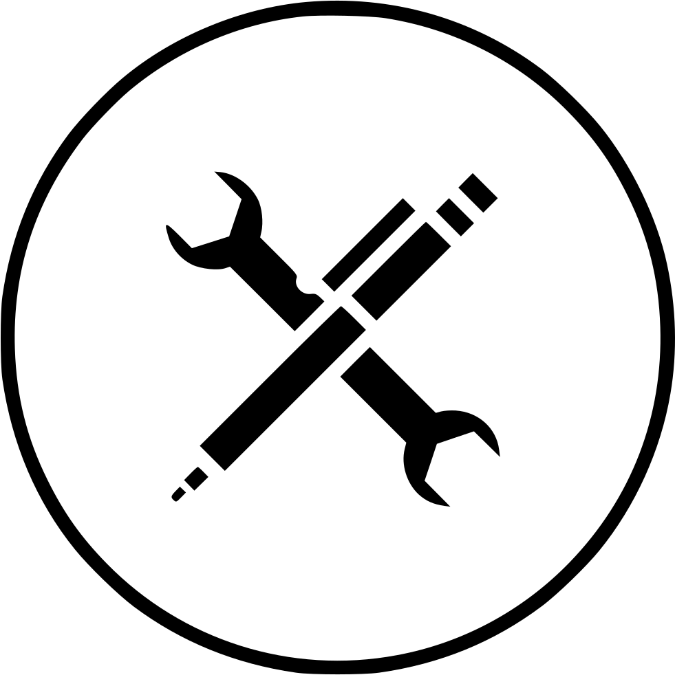Vector Royalty Free Download Services Wrench Setting - Wrench Logo (981x982)