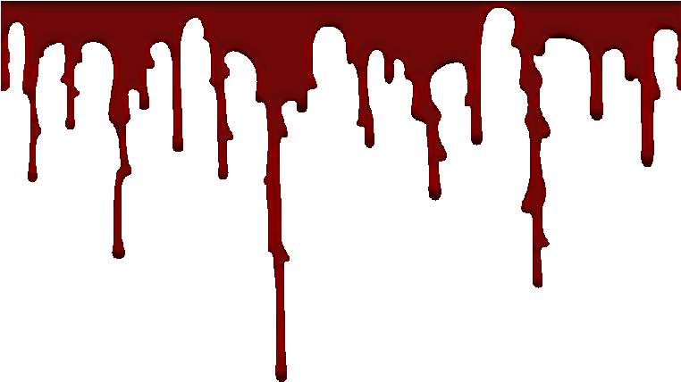 Clipart Halloween Blood - Dripping Blood Cartoon (761x600)