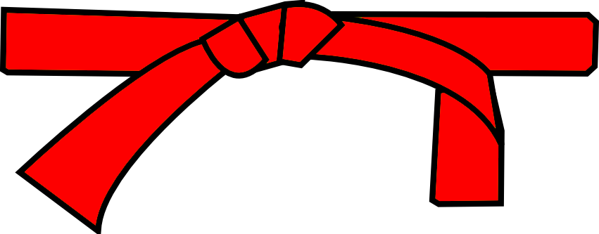 Bja 6th Kyu Red Belt Judo Grading Syllabus - Черный Пояс Png (851x333)