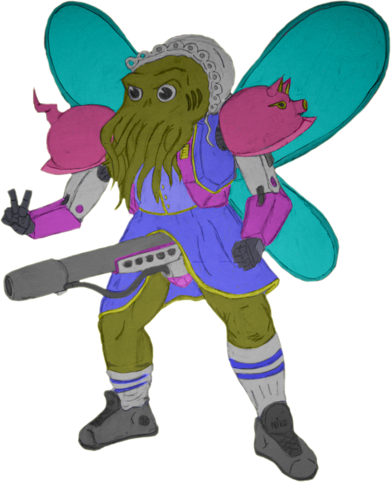 Mecha Loli Desu U By Bitskreig On - Cthulhu Loli (806x992)