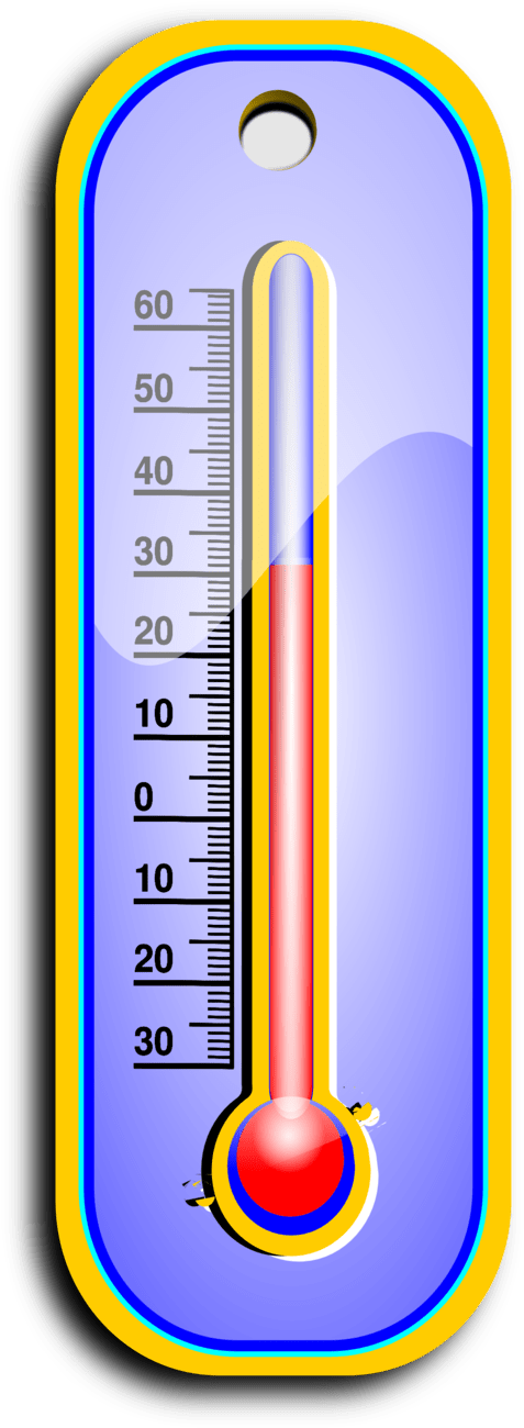 Thermometer Clip Art - Gambar Suhu Png (958x1355)