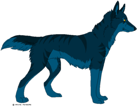 Raif Original Concept Art - Wolf Art Full Body (448x347)
