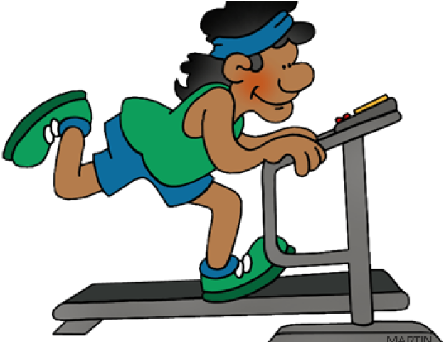 Treadmill Clipart Excersize - Treadmill Clipart (640x480)