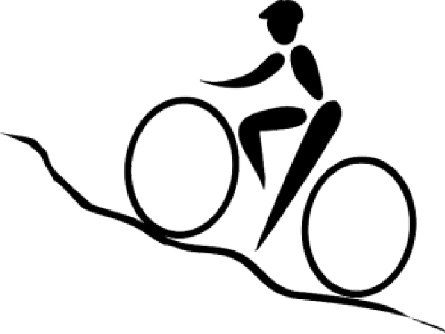 Cycling Clipart Interval Training - Save Fuel Better Life Poster (640x480)