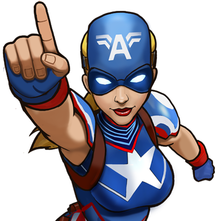 Captain America Clipart Wikia - Do Capitão America Da Marvel Avengers Academy (508x452)