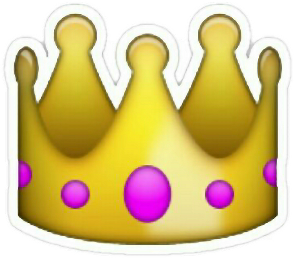 Crown Emoji Png (1024x899)