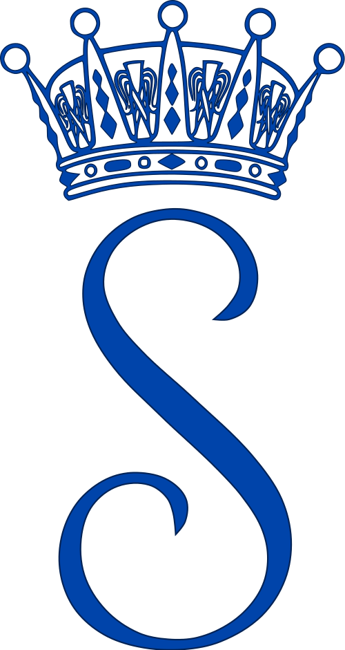This Image Rendered As Png In Other Widths - Princess Sofia Of Sweden Monogram (500x940)