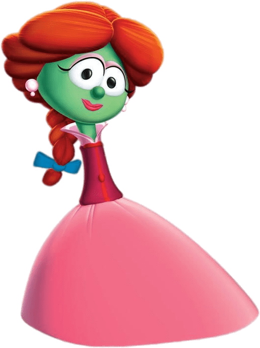 Download - Veggietales Sweetpea Beauty (535x707)