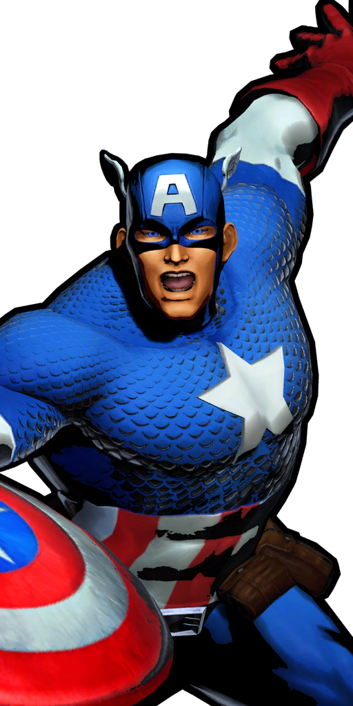Captain America Marvel Vs Capcom Infinite Clipart Captain - Marvel Vs Capcom Captain America Models (512x1024)