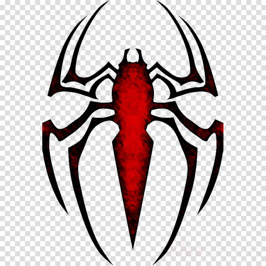 Spiderman Logo Clipart Spider-man Captain America Clip - Spiderman Logo Clipart Spider-man Captain America Clip (900x900)