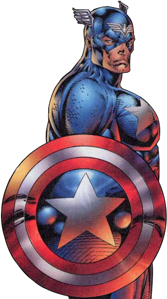 454 X 610 4 - Todd Mcfarlane Captain America (454x610)