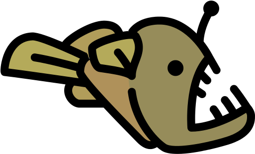 Angler Fish Png File - Anglerfish (512x512)