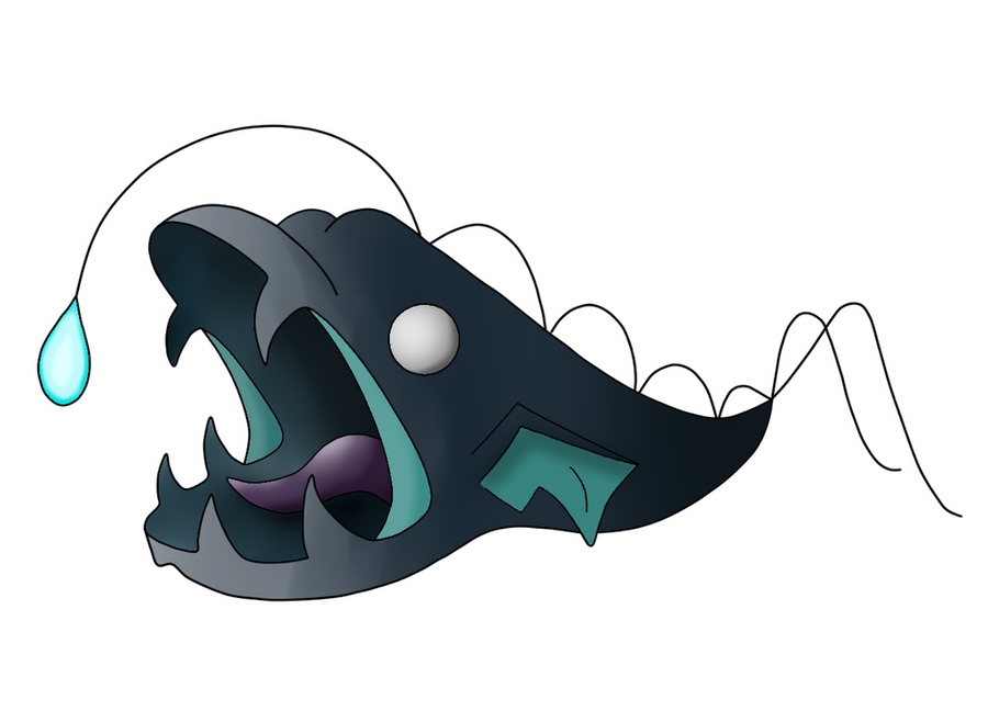 Anglerfish Fakemon By Oorotto2000 - Illustration (900x648)