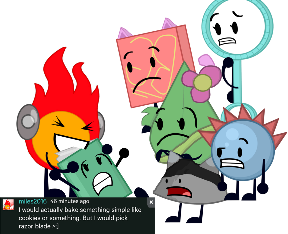 I Now Eat Razor Blade By Miles2016 - Cartoon (1024x761)